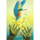 GREETING CARD AINSLIE ROBERTS-TURA THE JEWEL BIRD